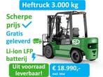 EP | Elektrische Heftruck | 3.000 kg | 4800 mm | Sideshift, 3000 tot 4000 kg, Heftruck, Elektrisch, Verzenden