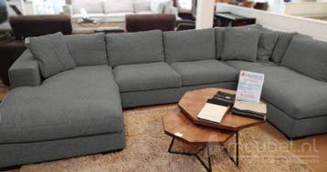 U-Bankstel Sloterdijk - loungebanken - Mix, Nieuw, 150 cm of meer, Stof, 300 cm of meer