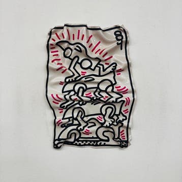 Soyz Bank (1988) - Keith Haring – Stacked Figures – 1985