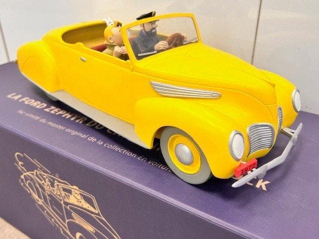 Tintin - 1 Figurine - La Ford Zephyr du Capitaine Haddock –, Boeken, Strips | Comics