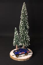 Diorama Snowy forest road 1:64 Merry Xmas #3, Ophalen of Verzenden, Nieuw, 1:50 of kleiner, Diorama