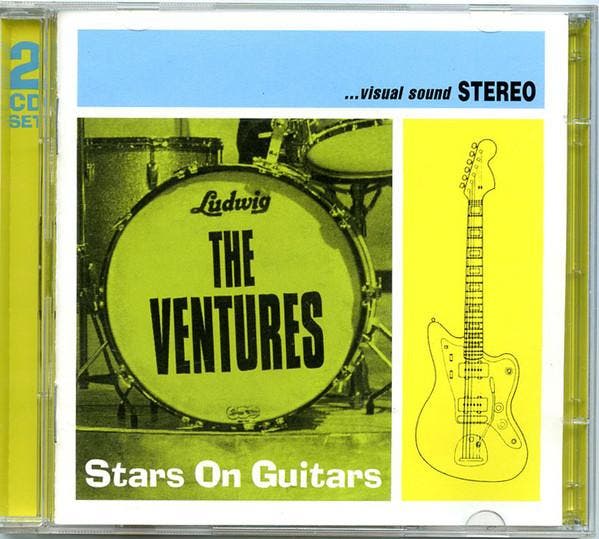 cd - The Ventures - Stars On Guitars, Cd's en Dvd's, Cd's | Overige Cd's, Zo goed als nieuw, Verzenden