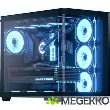 Aerocool P500C Midi Tower Zwart, Computers en Software, Computerbehuizingen, Verzenden, Nieuw