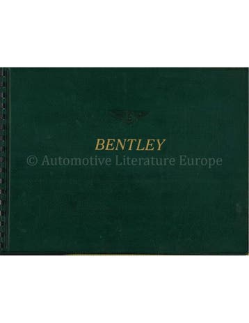 1958 BENTLEY S SERIES BROCHURE ENGELS, Nieuw, Author