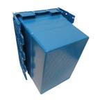 Distributiebak, 600x400x416 mm, euronorm, blauw kunststof,, Ophalen of Verzenden