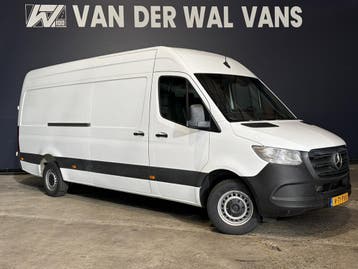 Zakelijke Lease |  Mercedes-Benz Sprinter 317 CDI 170pk L3H2, Stof, Gebruikt, Wit, Mercedes-Benz
