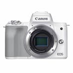 Canon EOS M50 Mark II systeemcamera Body Wit - Tweedehands, Verzenden, Gebruikt, Canon