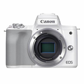 Canon EOS M50 Mark II systeemcamera Body Wit - Tweedehands, Audio, Tv en Foto, Fotocamera's Digitaal, Verzenden, Gebruikt, Canon