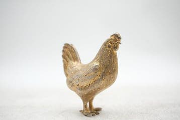 Figuur - Hen / Chicken - .833 zilver
