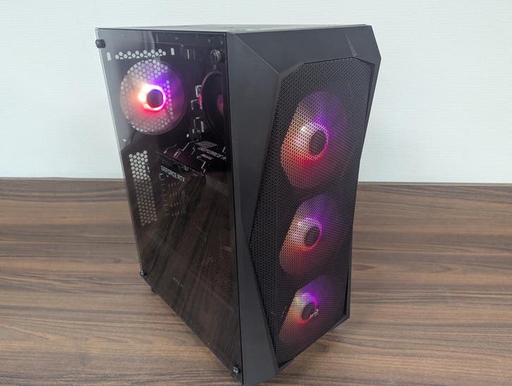 Game PC Ryzen 5 5500 – RTX 3060 Ti – 16 GB - 1 jaar garantie, Computers en Software, Desktop Pc's, 3 tot 4 Ghz, SSD, Met videokaart