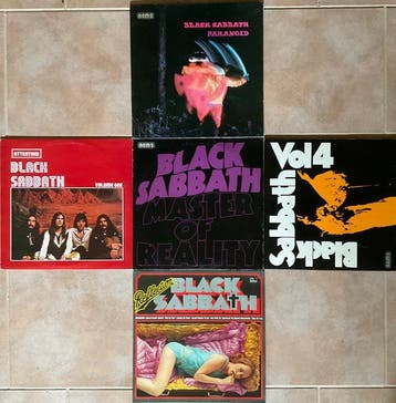 Black Sabbath - 5 LP - 1970s NEMS reissues - Diverse titels, Nieuw in verpakking
