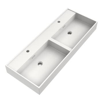 Brauer Gravity Wastafel - 120 cm - met 2 Spoelbakken en 2, Ophalen of Verzenden, Nieuw