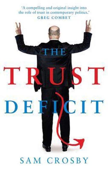 The Trust Deficit - Sam Crosby 9780522869019, Verzenden, Gelezen, Sam Crosby