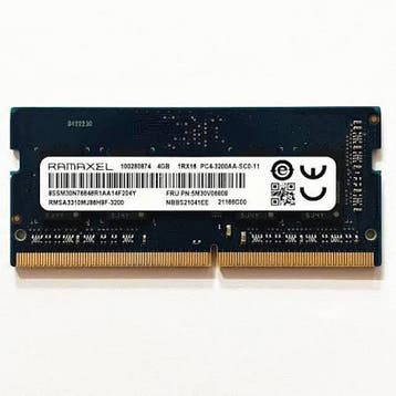 Ramaxel RMSA3310MJ86H9F-3200 – 4GB DDR4 SODIMM – 260-pin –, Computers en Software, Ophalen of Verzenden, Nieuw