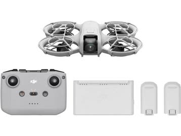 DJI Neo Fly More Combo - Drone - Auto Follow 4K - Grijs, Verzenden, Zo goed als nieuw