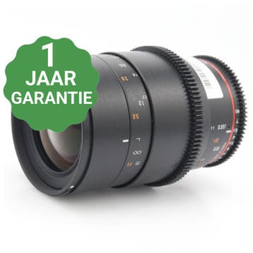 Samyang 100mm f/3.1 ED UMC Macro Nikon, Verzenden, Gebruikt