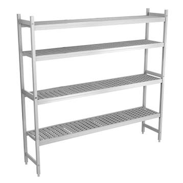 GGM Gastro | Aluminium/kunststof stelling - 1745x1800mm - |, Verzenden, Nieuw in verpakking