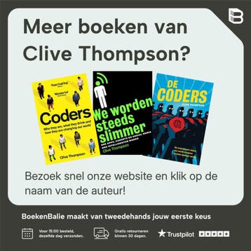Smarter Than You Think - Clive Thompson 9781594204456, Boeken, Verzenden, Zo goed als nieuw, Clive Thompson