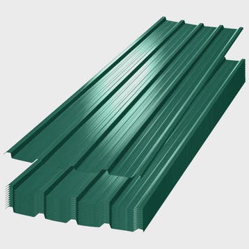 12x Golfplaten Metaal - Gecoat Staal 0.23mm Dik - Roestbeste, Verzenden, Nieuw