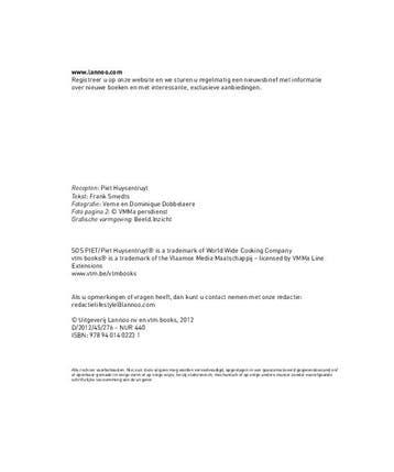 SOS Piet 365 9789401402231 Piet Huysentruyt, Verzenden, Zo goed als nieuw, Piet Huysentruyt