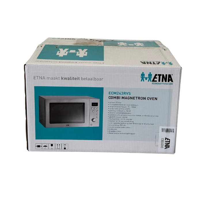 ETNA ECM243RVS combimagnetron, Witgoed en Apparatuur, Magnetrons, Verzenden