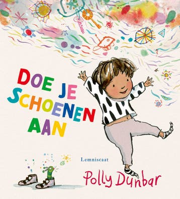 Doe Je Schoenen Aan | Polly Dunbar | Nieuw, Boeken, Prentenboeken en Plaatjesalbums, Ophalen of Verzenden, Nieuw, Polly Dunbar