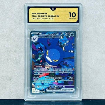 Pokémon Graded card - Team Rockets Crobat 234 - Pokémon -, Nieuw
