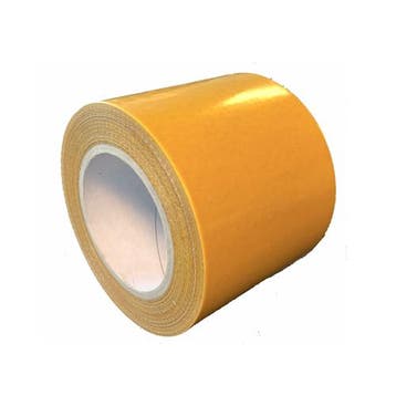 Dubbelzijdige tape voor rubber sportvloeren - 100 mm x 25, Sport en Fitness, Verzenden, Nieuw