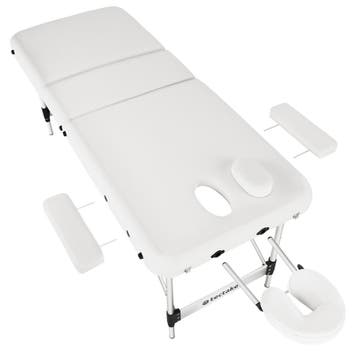 3 zones massagetafel Phuket, draagtas, aluminiumframe - wit, Verzenden, Nieuw