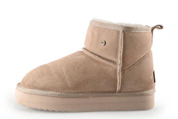 Warmbat Boots in maat 42 Beige, Kleding | Dames, Schoenen, Verzenden, Beige, Overige typen, Zo goed als nieuw