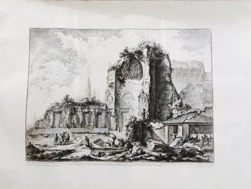 Giovanni Battista Piranesi (1720-1778) - Tempel der Venus