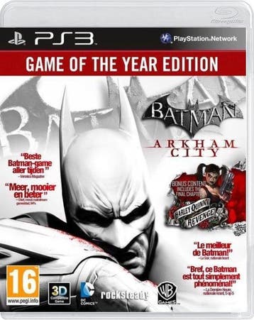 Batman: Arkham City - Game of The Year [PS3], Spelcomputers en Games, Games | Sony PlayStation 3, Ophalen of Verzenden, Nieuw