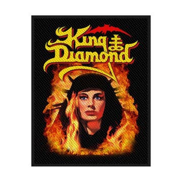King Diamond - Fatal Portrait - patch officiële merchandise, Ophalen of Verzenden, Nieuw, Kleding