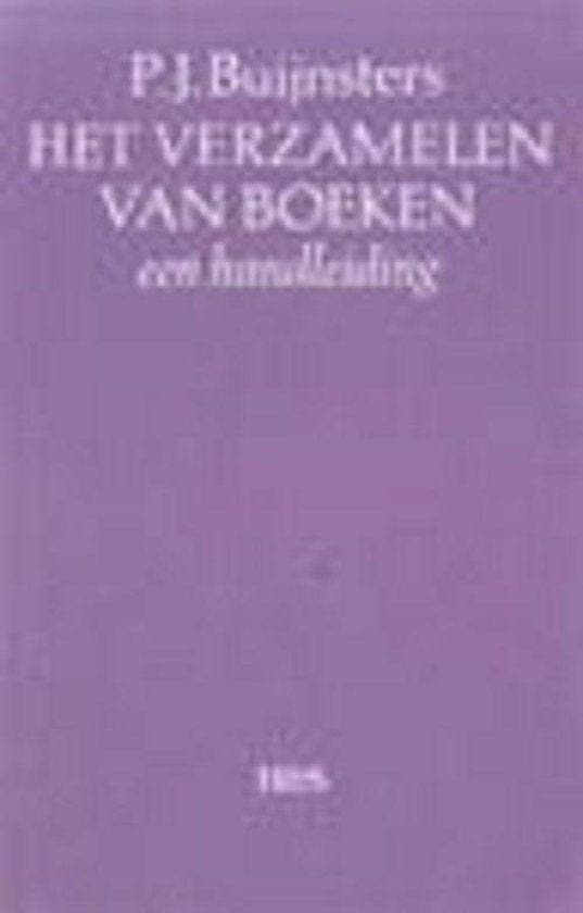 Verzamelen van boeken een handleiding - Buijnsters, Boeken, Geschiedenis | Wereld, Gelezen, Verzenden
