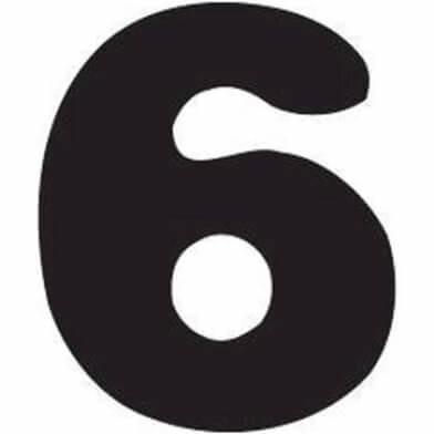 Thule Yepp abc cijfer 6, Fietsen en Brommers, Fietsaccessoires | Fietsstoeltjes, Nieuw, Verzenden