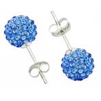 Fako Bijoux - Oorbellen - Disco Dots - Steker - Blauw, Verzenden, Nieuw