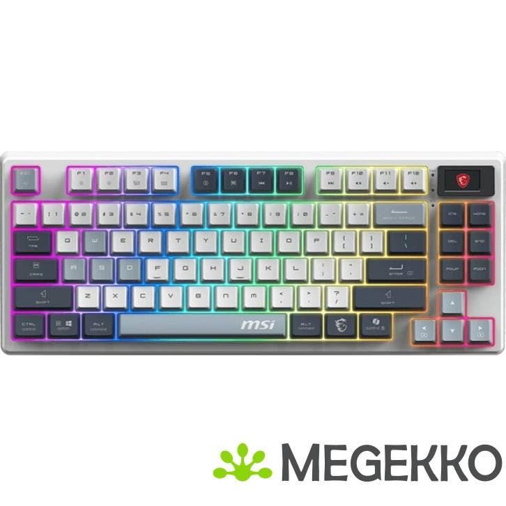 MSI FORGE GK600 TKL WIRELESS SKY US, Computers en Software, Toetsenborden, Nieuw, Verzenden