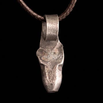 Viking periode Zilver Freyja Amuleet – Vrouwelijke symboliek