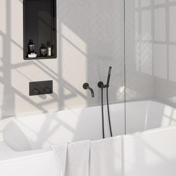 Brauer Black Carving Thermostatische Inbouw Badkraan, Doe-het-zelf en Verbouw, Sanitair, Ophalen of Verzenden, Nieuw
