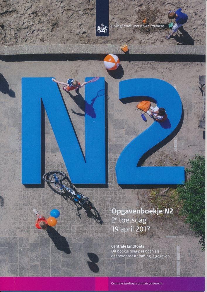 Centrale Eindtoets opgavenboekje N2 2017, Boeken, Schoolboeken, Verzenden