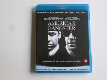 American Gangster - Denzel Washington, Russell Crowe (Blu-Ra, Ophalen of Verzenden, Zo goed als nieuw