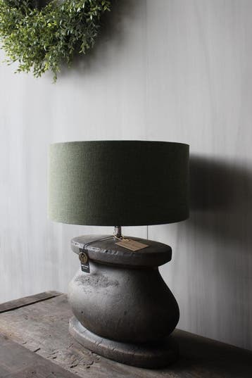 Brynxz ovale lampvoet Brown 30 x 17 x 26 cm, Ophalen of Verzenden, Nieuw