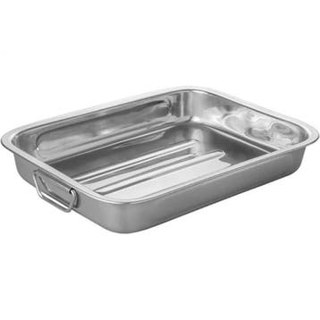 Braadslede | RVS | 4.5L | Beweegbare Zijgrepen |, Verzenden, Nieuw in verpakking