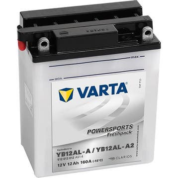 Varta Powersports Freshpack YB12AL-A2 accu | 512 013 012 |, Ophalen of Verzenden, Nieuw
