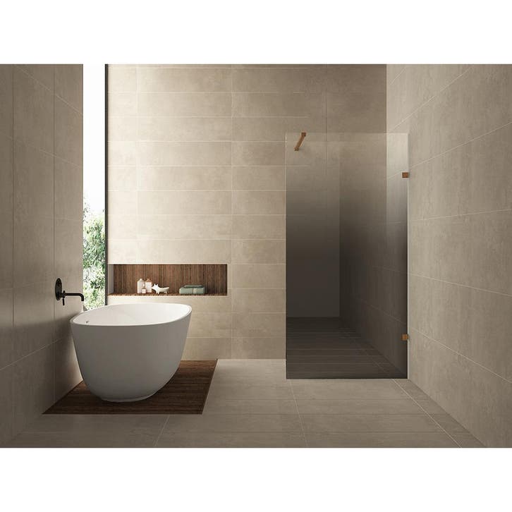 Wiesbaden Less Inloopdouche Rechts - 900x2000x8mm - Nano, Doe-het-zelf en Verbouw, Sanitair, Nieuw, Glas, Ophalen of Verzenden
