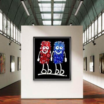 Nuno Barbedo (1983) - Eternal Passion (XL Size Painting), Antiek en Kunst