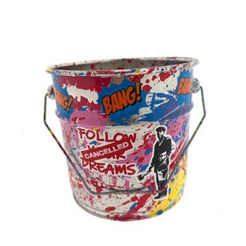 Koen Betjes (1992) - Street Paint Bucket - Follow Your, Antiek en Kunst