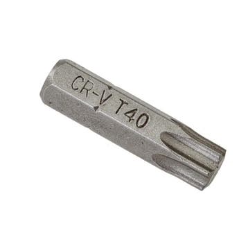 T40 x 25 mm Torx bits - 40 stuks in kunststof box - bitset -, Ophalen of Verzenden, Nieuw