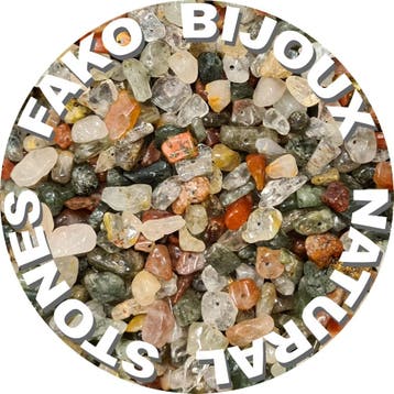 Fako Bijoux - Stukjes Natuursteen - Natuursteen Chips -, Verzenden, Nieuw