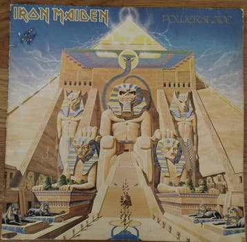 Iron Maiden - Powerslave - 1st EU pressing - LP album (op, Nieuw in verpakking